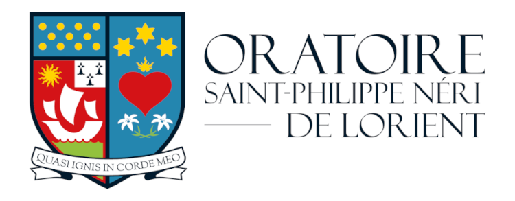 logo de l'oratoire saint philippe neri à Lorient Morbihan